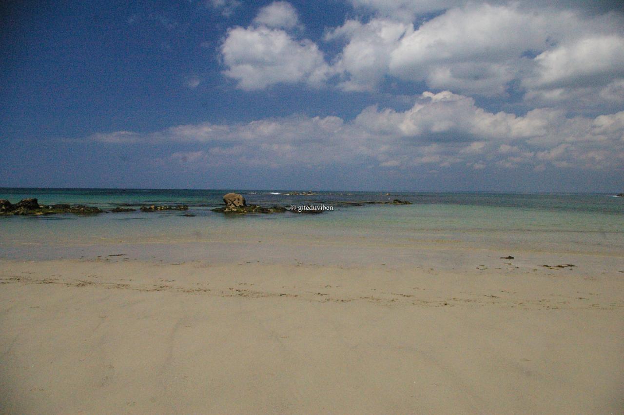 la plage de Pors Carn